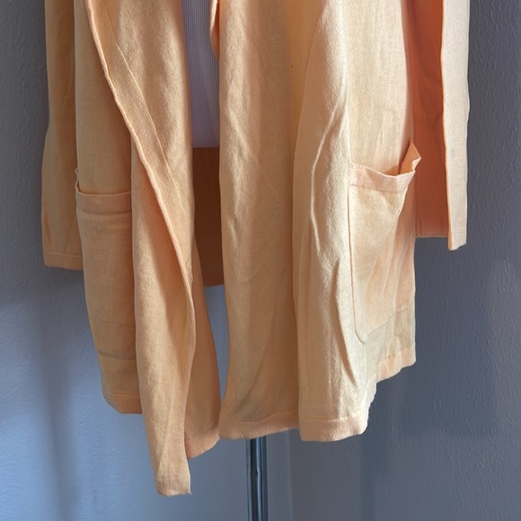 J. Jill Yellow Open Cardigan - Picture 5 of 6